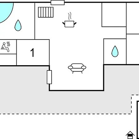 度假居 Stunning Home In Romo With Sauna *